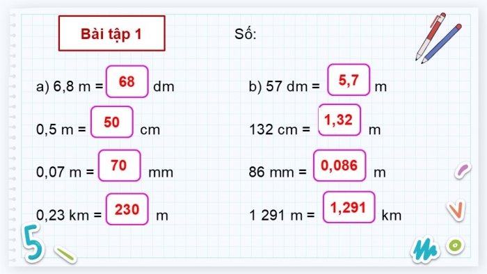 Giáo án điện tử Toán 5 cánh diều Bài 38: Viết các số đo đại lượng dưới dạng số thập phân