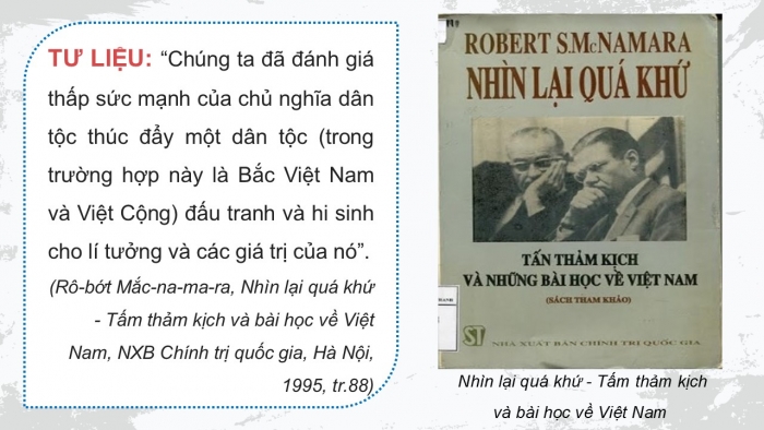 Giáo án điện tử Lịch sử 12 chân trời Bài 8: Cuộc kháng chiến chống Mỹ, cứu nước (1954 – 1975) (P3)