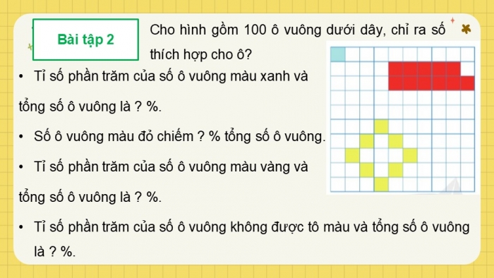 Giáo án điện tử Toán 5 cánh diều Bài 40: Tỉ số phần trăm