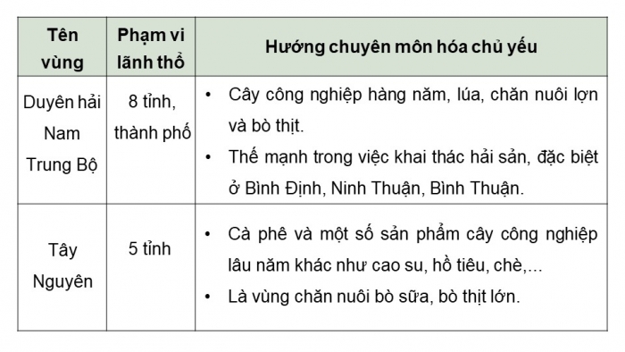 Giáo án điện tử chuyên đề Địa lí 12 kết nối CĐ 2: Phát triển vùng (P2)