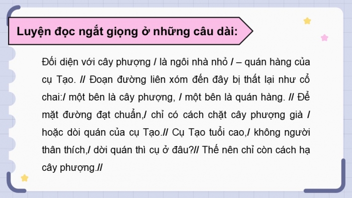 Giáo án điện tử Tiếng Việt 5 cánh diều Bài 7: Cây phượng xóm Đông