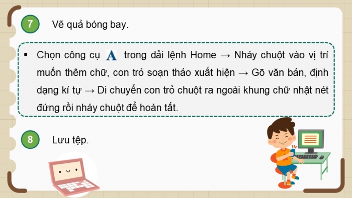 Giáo án điện tử Tin học 5 chân trời Bài 8A: Thực hành tạo thiệp chúc mừng