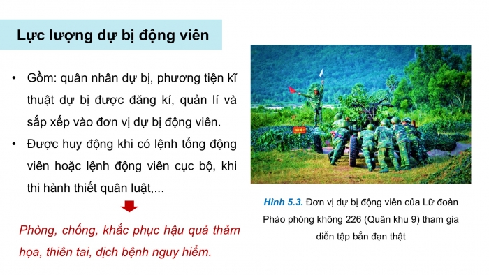 Giáo án điện tử Quốc phòng an ninh 12 cánh diều Bài 5: Truyền thống và nghệ thuật đánh giặc giữ nước của địa phương