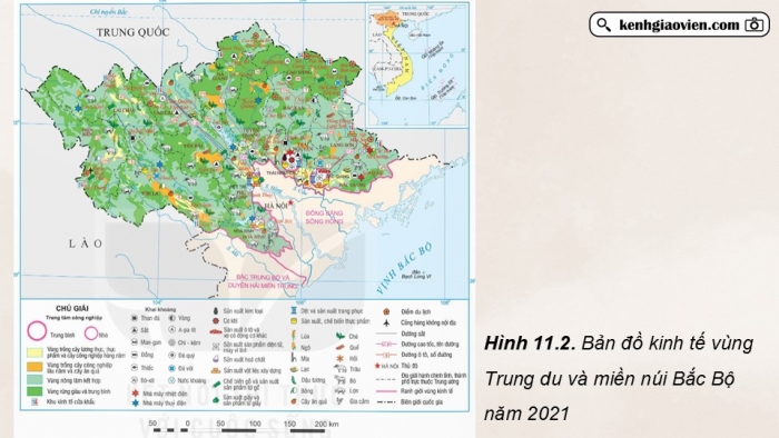 Giáo án điện tử Địa lí 9 kết nối Bài 11: Vùng Trung du và miền núi Bắc Bộ (P2)