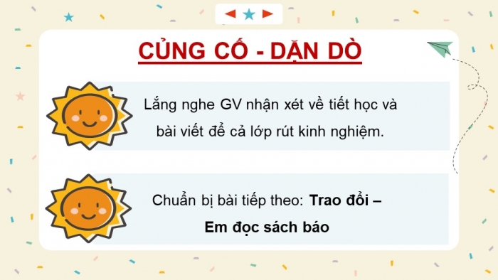 Giáo án điện tử Tiếng Việt 5 cánh diều Bài 7: Trả bài viết đoạn văn thể hiện tình cảm, cảm xúc