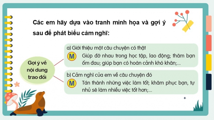 Giáo án điện tử Tiếng Việt 5 cánh diều Bài 7: Trao đổi Cùng nhau đoàn kết