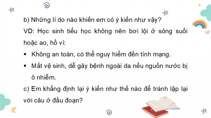 Giáo án điện tử Tiếng Việt 5 cánh diều Bài 7: Viết đoạn văn nêu ý kiến về một hiện tượng xã hội (Tìm ý, sắp xếp ý)