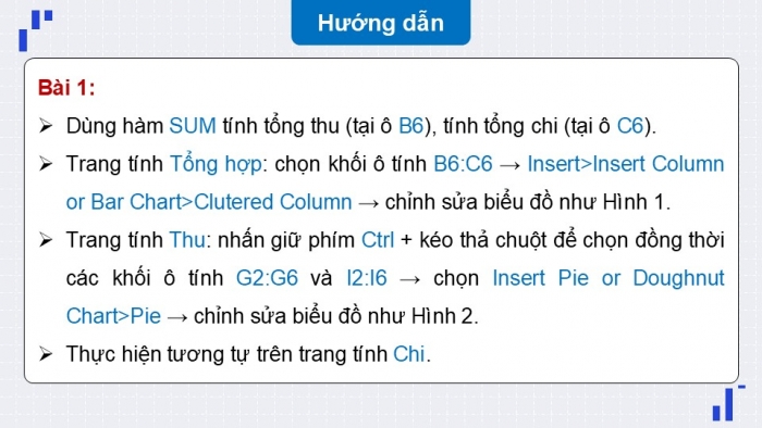 Giáo án điện tử Tin học 9 chân trời Bài 10A: Thực hành trực quan hóa dữ liệu và đánh giá dự án