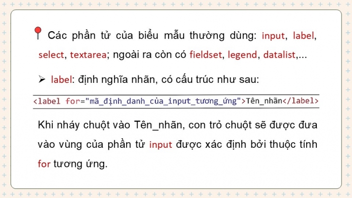 Giáo án điện tử Tin học ứng dụng 12 kết nối Bài 12: Tạo biểu mẫu