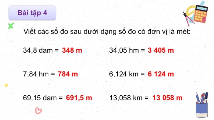 Giáo án PPT dạy thêm Toán 5 Chân trời bài 33: Nhân một số thập phân với 10; 100; 1000;... Nhân một số thập phân với 0,1; 0,01; 0,001...