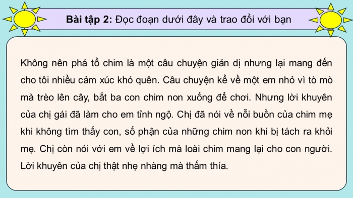 Giáo án điện tử Tiếng Việt 5 kết nối Bài 21: Tìm hiểu cách viết đoạn văn thể hiện tình cảm, cảm xúc về một câu chuyện