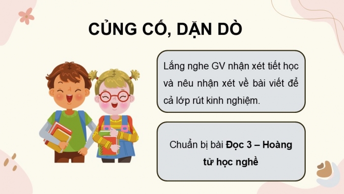 Giáo án điện tử Tiếng Việt 5 cánh diều Bài 6: Luyện tập viết đoạn văn thể hiện tình cảm, cảm xúc (Tìm ý, sắp xếp ý)