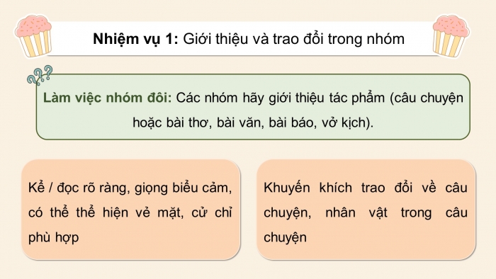 Giáo án điện tử Tiếng Việt 5 cánh diều Bài 8: Trao đổi Em đọc sách báo