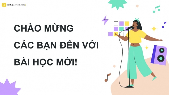 Giáo án điện tử Âm nhạc 9 chân trời Bài 7: Lí thuyết âm nhạc Sơ lược về quãng, Đọc nhạc Bài đọc nhạc số 3