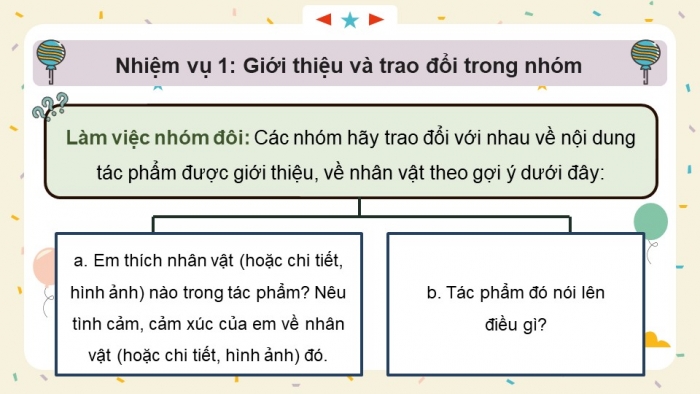 Giáo án điện tử Tiếng Việt 5 cánh diều Bài 7: Trao đổi Em đọc sách báo