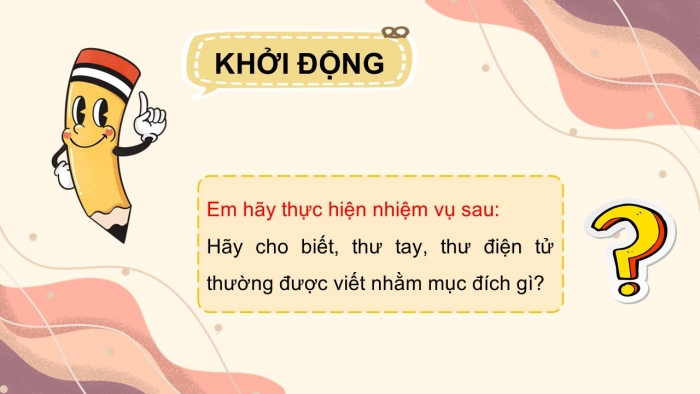 Giáo án điện tử Ngữ văn 12 chân trời Bài 4: Viết thư trao đổi về một vấn đề đáng quan tâm