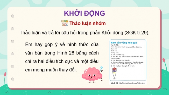 Giáo án điện tử Tin học 5 kết nối Bài 6: Định dạng kí tự và bố trí hình ảnh trong văn bản