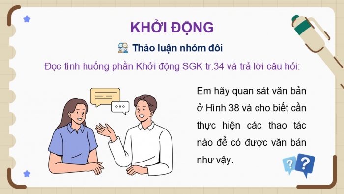 Giáo án điện tử Tin học 5 kết nối Bài 7: Thực hành soạn thảo văn bản