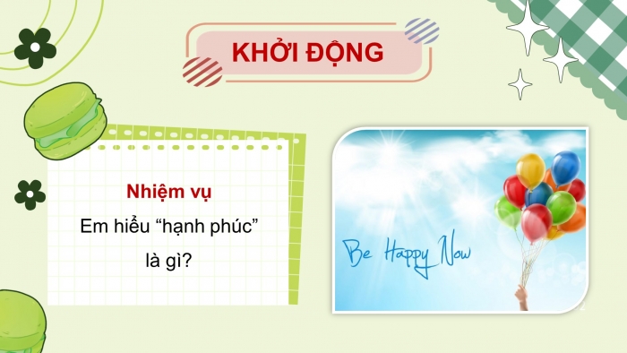 Giáo án điện tử Tiếng Việt 5 chân trời Bài 8: Mở rộng vốn từ Hạnh phúc