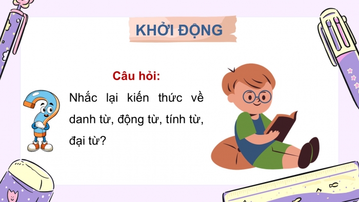 Giáo án điện tử Tiếng Việt 5 chân trời Bài Ôn tập cuối học kì I (Tiết 3)