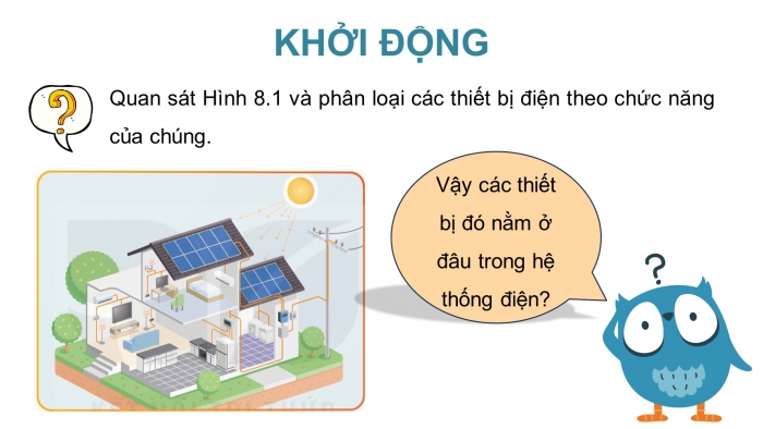 Giáo án điện tử Công nghệ 12 Điện - Điện tử Kết nối Bài 8: Hệ thống điện trong gia đình