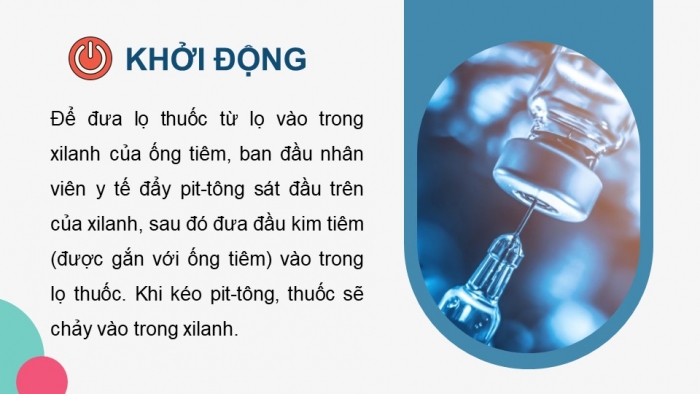 Giáo án điện tử Vật lí 12 chân trời Bài 6: Định luật Boyle. Định luật Charles