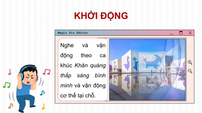 Giáo án điện tử Âm nhạc 5 kết nối Tiết 11: Ôn bài hát Bay vào tương lai, Nghe nhạc Đường đến trường vui lắm!