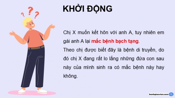 Giáo án điện tử Sinh học 12 kết nối Bài 13: Di truyền học người và di truyền y học