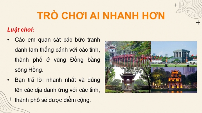 Giáo án điện tử Địa lí 9 cánh diều Bài 10: Vùng Đồng bằng sông Hồng