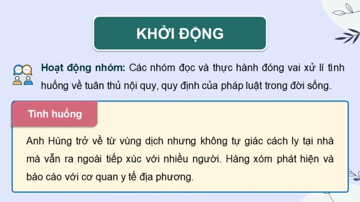 Giáo án điện tử Hoạt động trải nghiệm 12 kết nối Chủ đề 3 Tuần 3