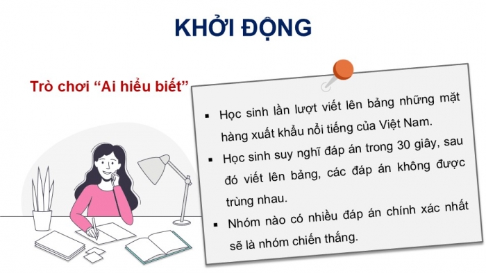 Giáo án điện tử Địa lí 9 kết nối Bài 10: Thực hành Tìm hiểu xu hướng phát triển ngành thương mại, du lịch