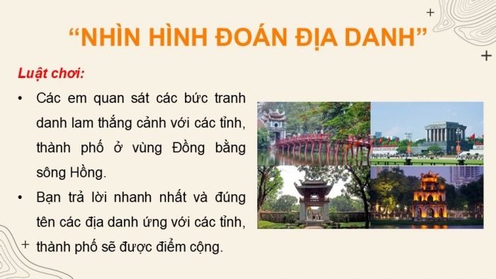 Giáo án điện tử Địa lí 9 kết nối Bài 12: Vùng Đồng bằng sông Hồng