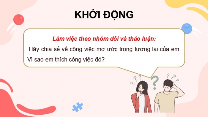 Giáo án điện tử Tiếng Việt 5 cánh diều Bài 6: Tìm việc