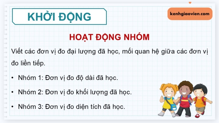 Giáo án điện tử Toán 5 cánh diều Bài 38: Viết các số đo đại lượng dưới dạng số thập phân