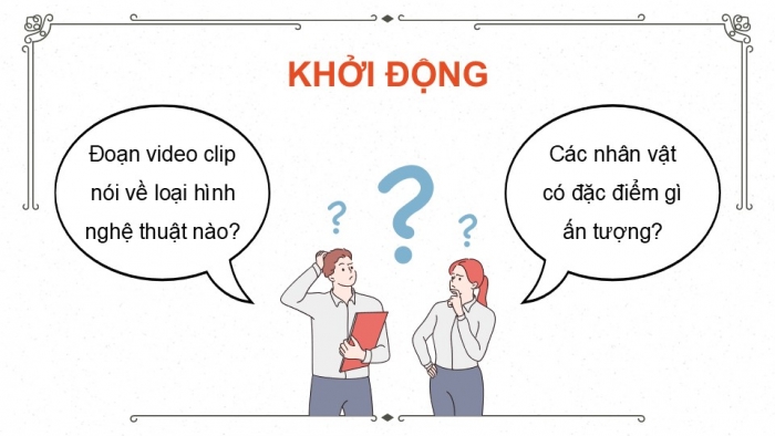 Giáo án điện tử Mĩ thuật 9 cánh diều Bài 5: Nghệ thuật hoá trang