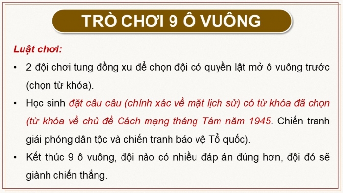 Giáo án điện tử Lịch sử 12 kết nối Thực hành Chủ đề 3