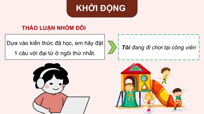 Giáo án điện tử Tiếng Việt 5 cánh diều Bài 8: Luyện tập về đại từ (Tiếp theo)