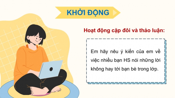 Giáo án điện tử Tiếng Việt 5 cánh diều Bài 8: Luyện tập viết đoạn văn nêu ý kiến về một hiện tượng xã hội (Viết thân đoạn)