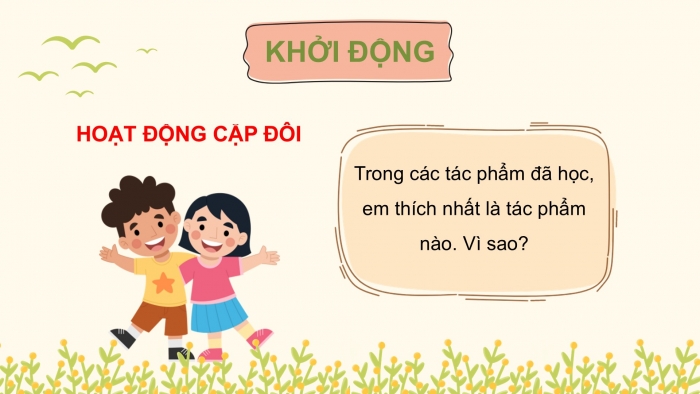 Giáo án điện tử Tiếng Việt 5 cánh diều Bài 9: Viết đoạn văn thể hiện tình cảm, cảm xúc (Ôn tập)