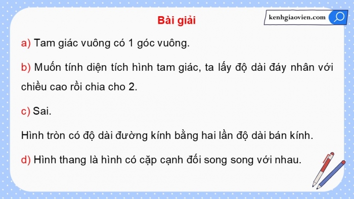 Giáo án điện tử Toán 5 kết nối Bài 29: Luyện tập chung