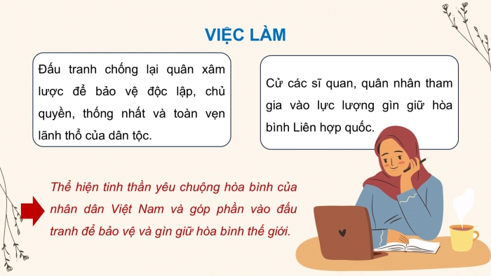 Giáo án điện tử Công dân 9 cánh diều Bài 5: Bảo vệ hoà bình