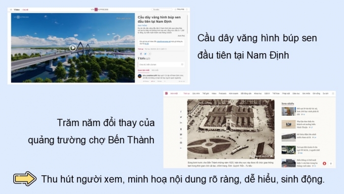 Giáo án điện tử Tin học ứng dụng 12 kết nối Bài 11: Chèn tệp tin đa phương tiện và khung nội tuyến vào trang web