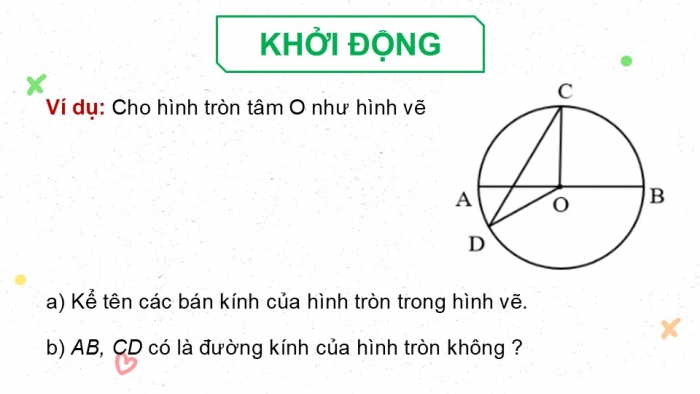 Giáo án PPT dạy thêm Toán 5 Chân trời bài 47: Đường tròn, hình tròn