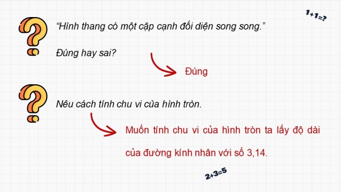 Giáo án PPT dạy thêm Toán 5 Chân trời bài 50: Em làm được những gì?