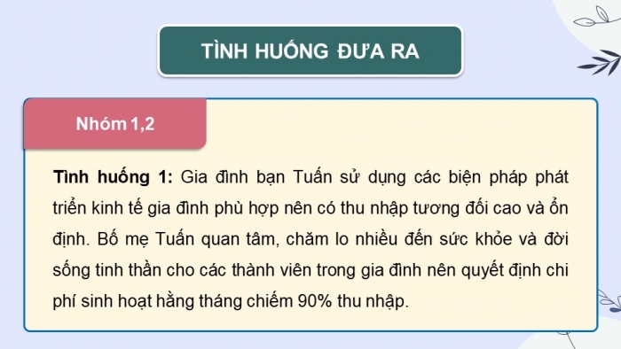 Giáo án điện tử Hoạt động trải nghiệm 12 cánh diều Chủ đề 3: Làm chủ bản thân và sống có trách nhiệm (P1)