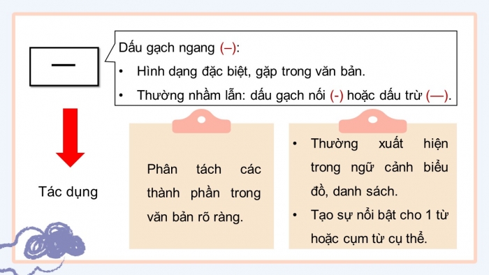 Giáo án điện tử Tiếng Việt 5 kết nối Bài 21: Dấu gạch ngang