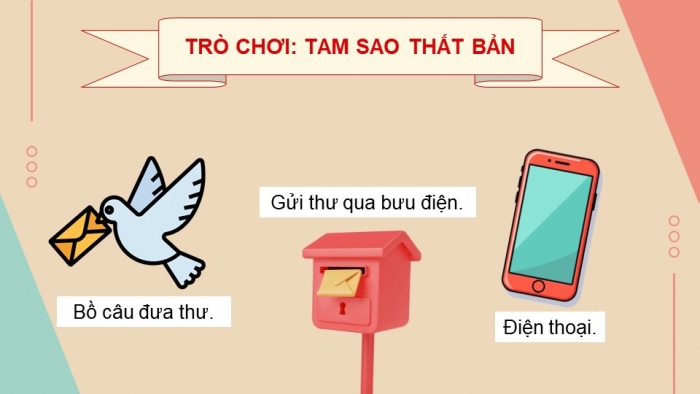 Giáo án điện tử Công nghệ 5 chân trời Bài 5: Sử dụng điện thoại