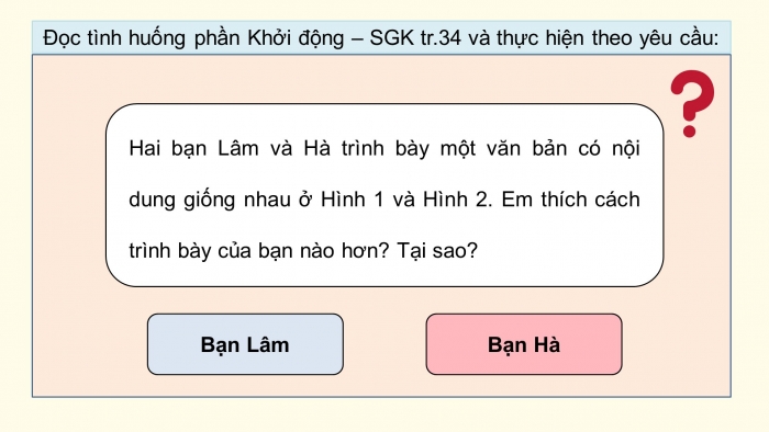 Giáo án điện tử Tin học 5 cánh diều Chủ đề E Bài 4: Định dạng kí tự