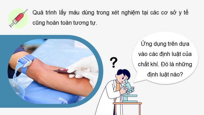 Giáo án điện tử Vật lí 12 chân trời Bài 6: Định luật Boyle. Định luật Charles