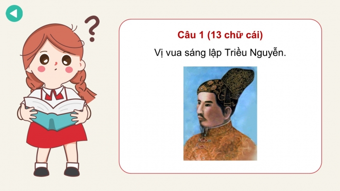 Giáo án điện tử Lịch sử và Địa lí 5 cánh diều Bài 12: Triều Nguyễn